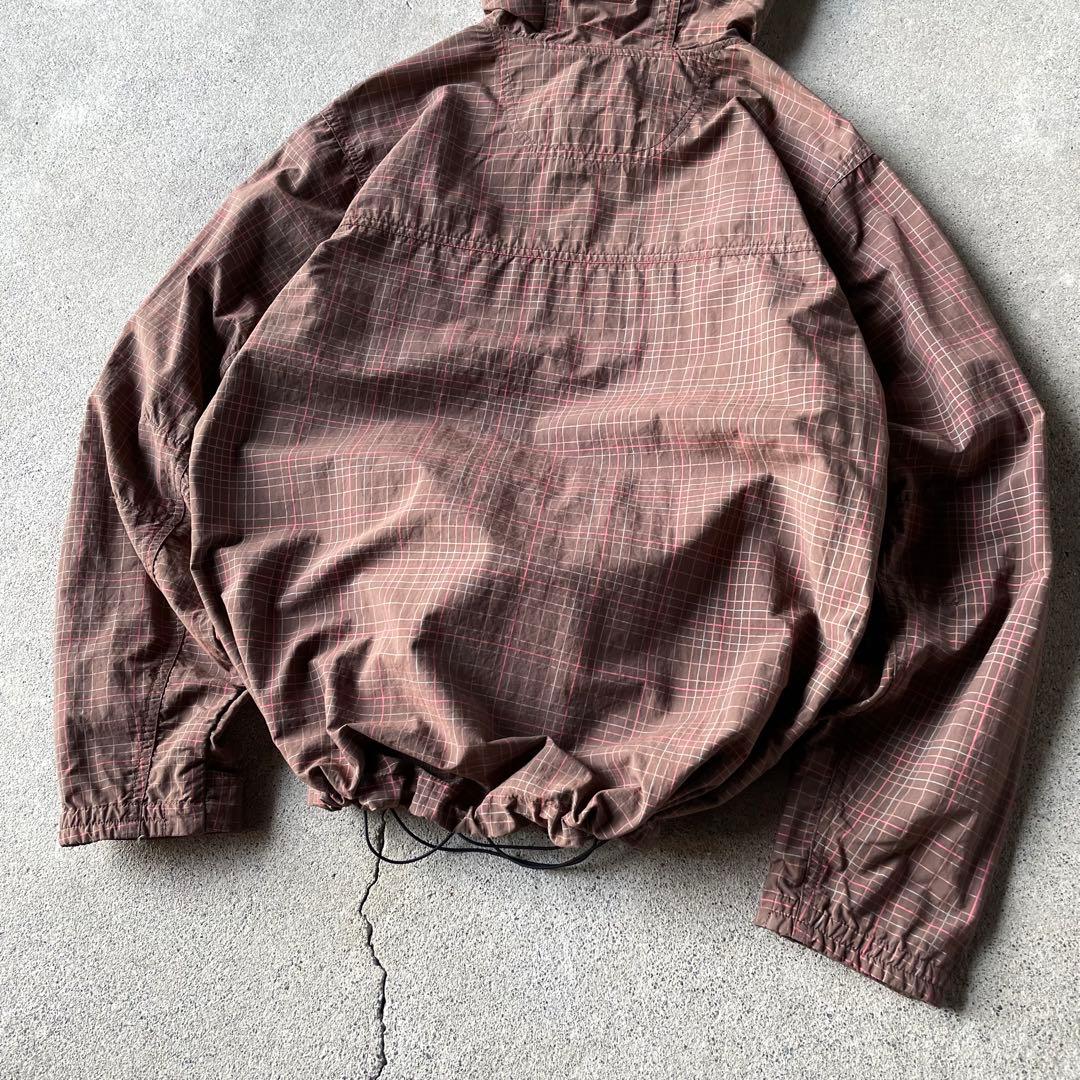 ジャケット・アウター 00s columbia check pattern shell jacket