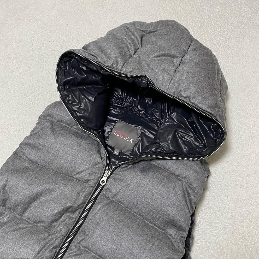 【デュベティカ】FEBEDUE チェルツティ ダウンベスト 40 グレー