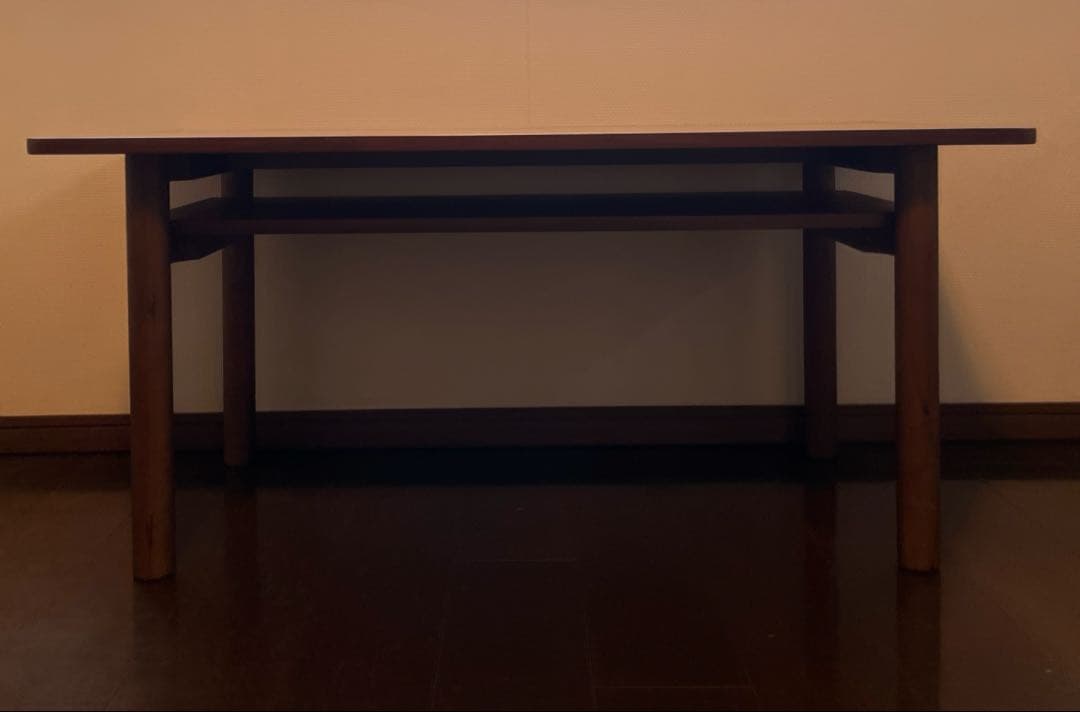 MUJI 無印良品 木製ローテーブル ウォールナット 廃盤品