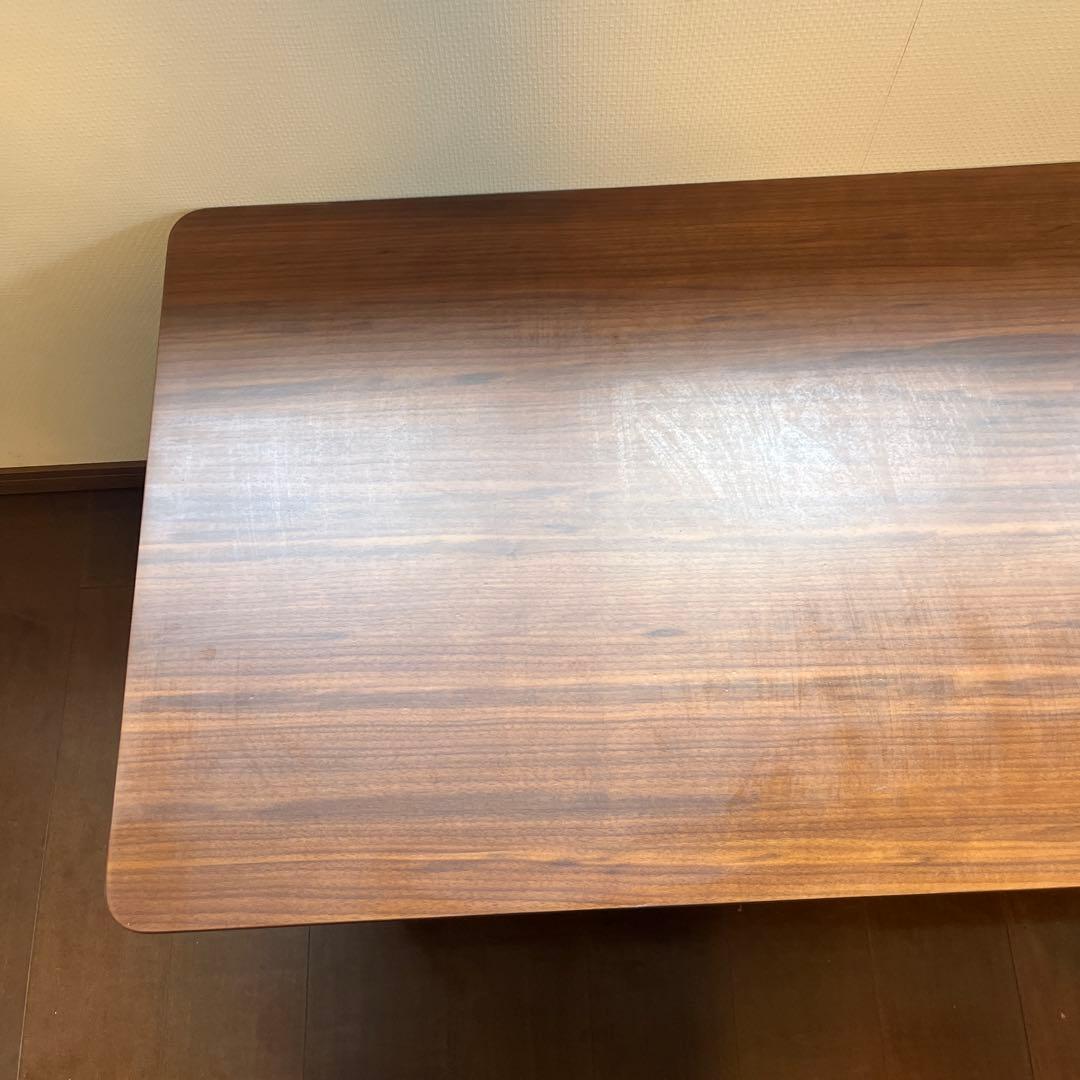 MUJI 無印良品 木製ローテーブル ウォールナット 廃盤品