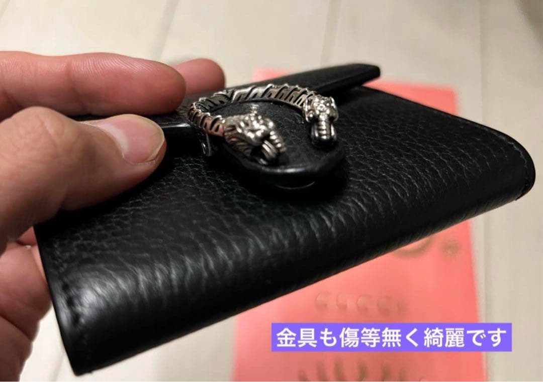 グッチ ディオニュソス/ケース/ブラック/美品★