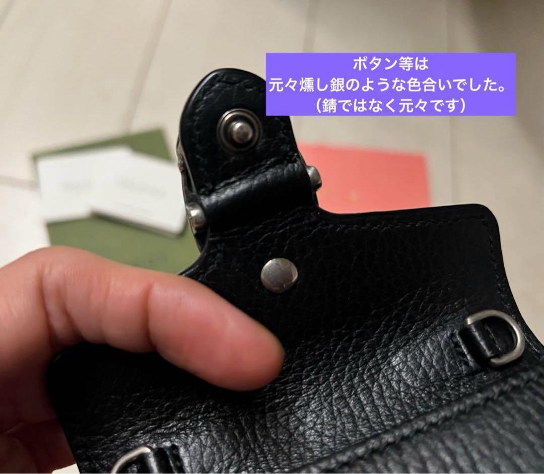 グッチ ディオニュソス/ケース/ブラック/美品★