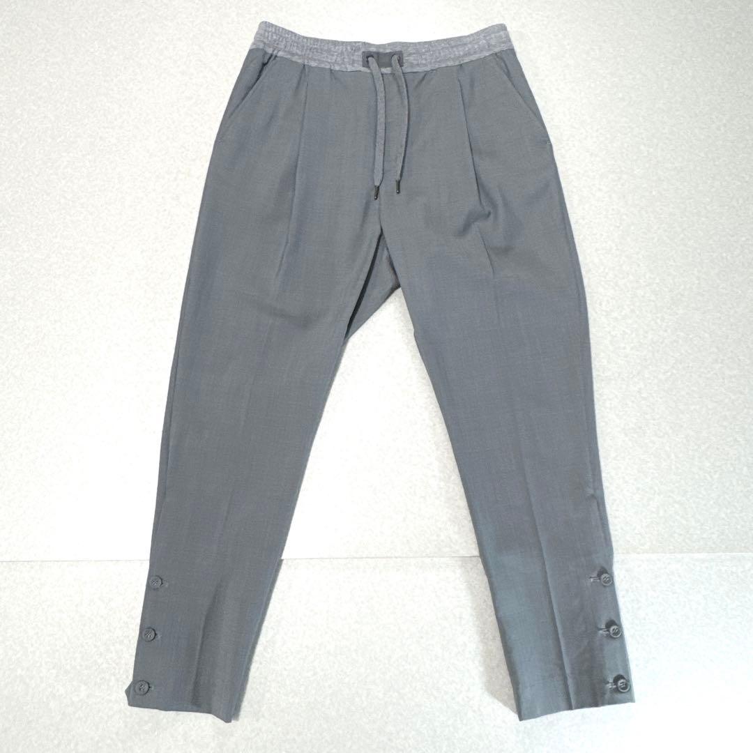美品⭐️TATRAS タトラス ウール イージーパンツ 裾ボタン ポーランド製