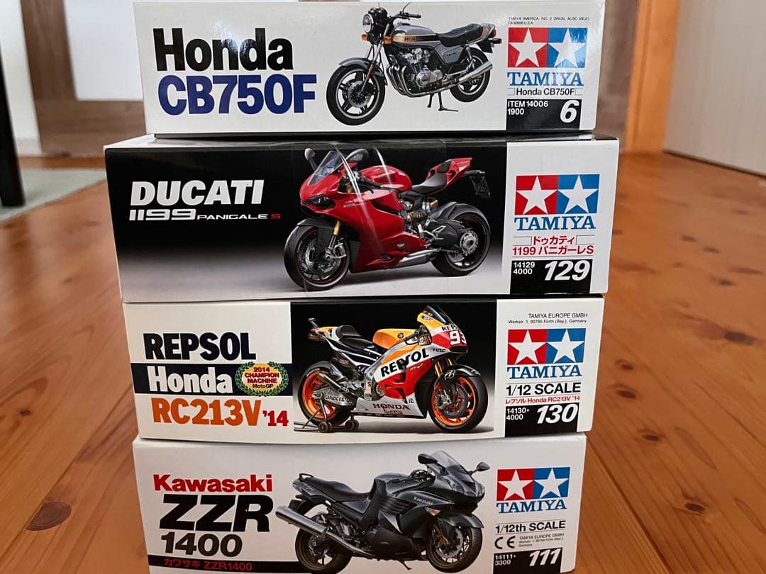 タミヤ プラモデル 1/12 バイク