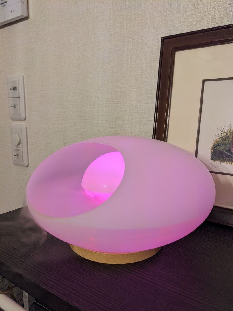 アロマディフューザー LEDライト付き 霧発生装置　加湿器