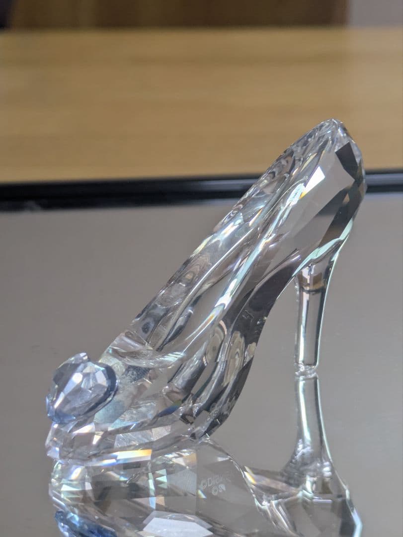 スワロフスキー シンデレラ シューズ ガラスの靴 置物