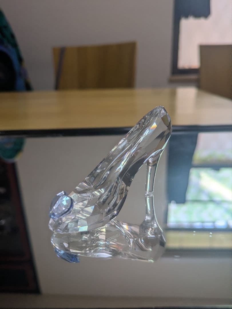 スワロフスキー シンデレラ シューズ ガラスの靴 置物