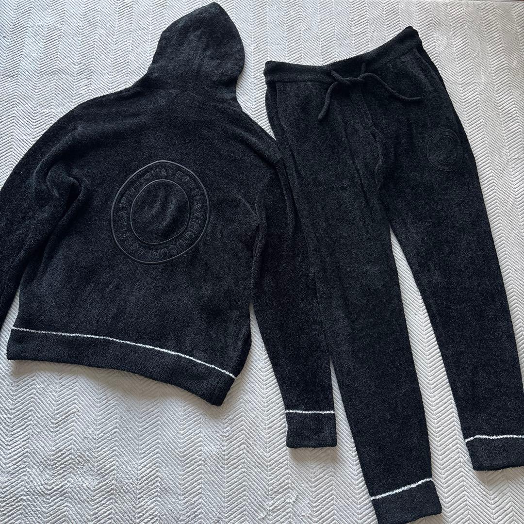 シーンウノピュウリラックス　セットアップXL ボア　ロゴ