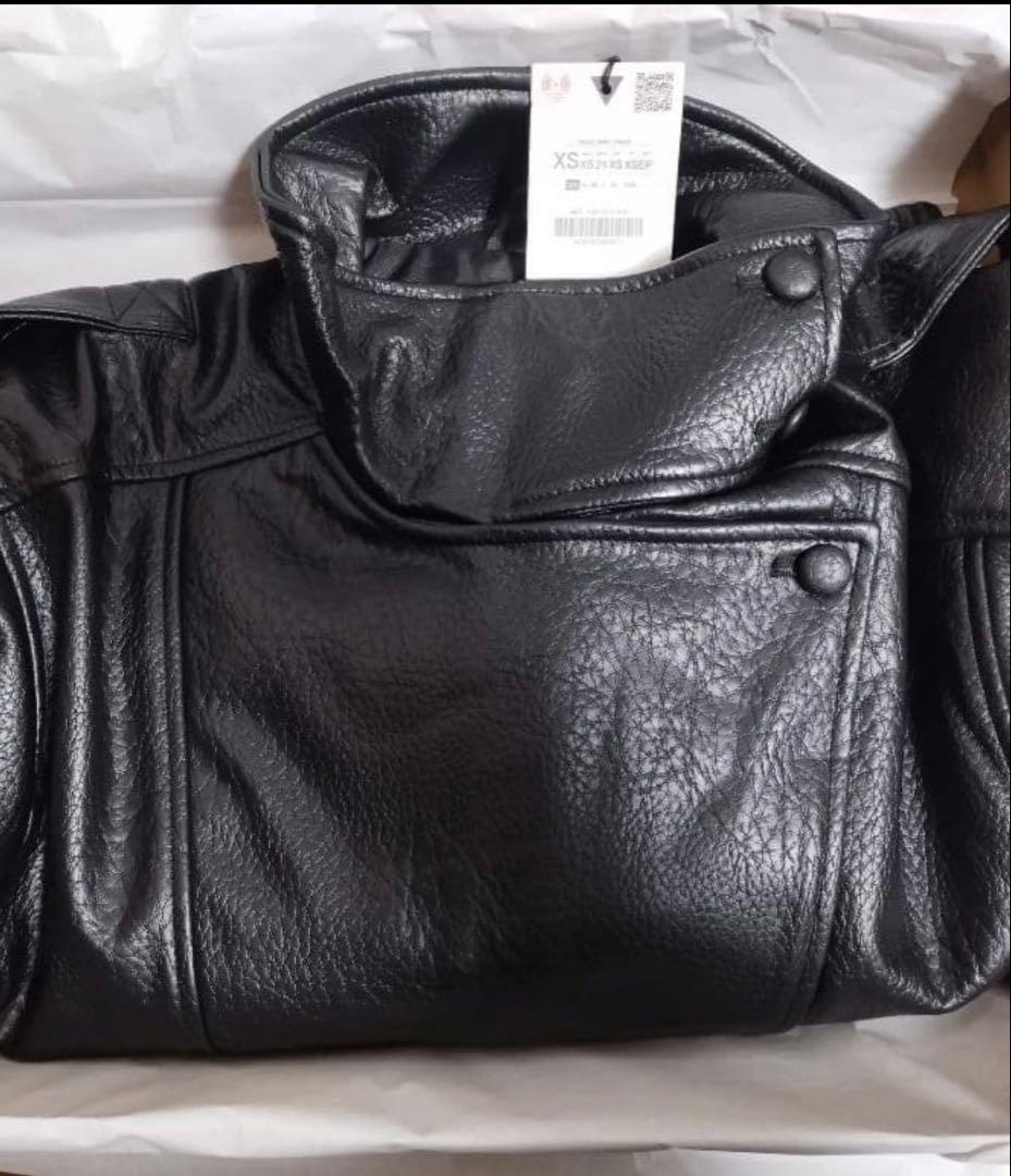 新品未使用タグ付き　XS レザージャケット