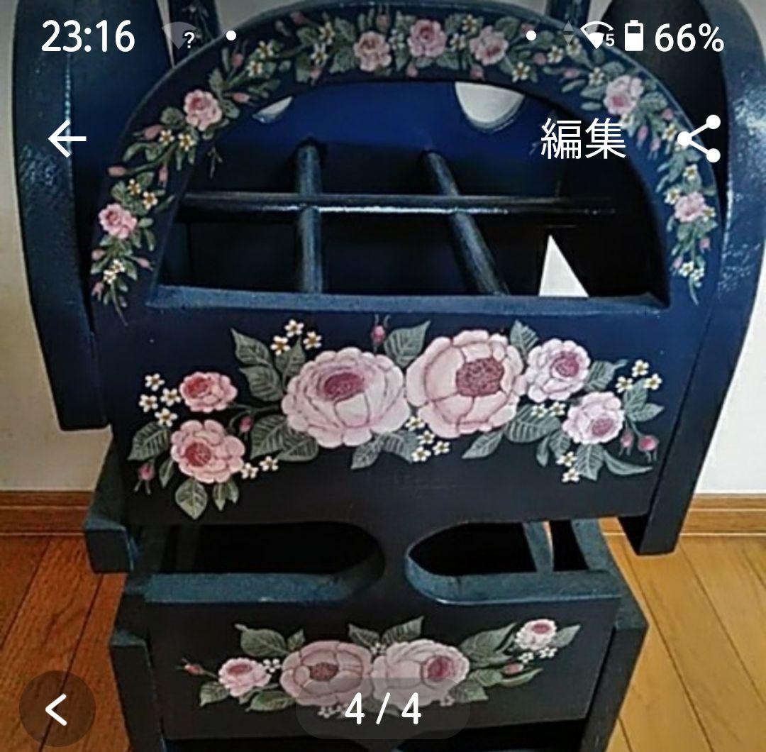 傘立て　ハンドメイド木製