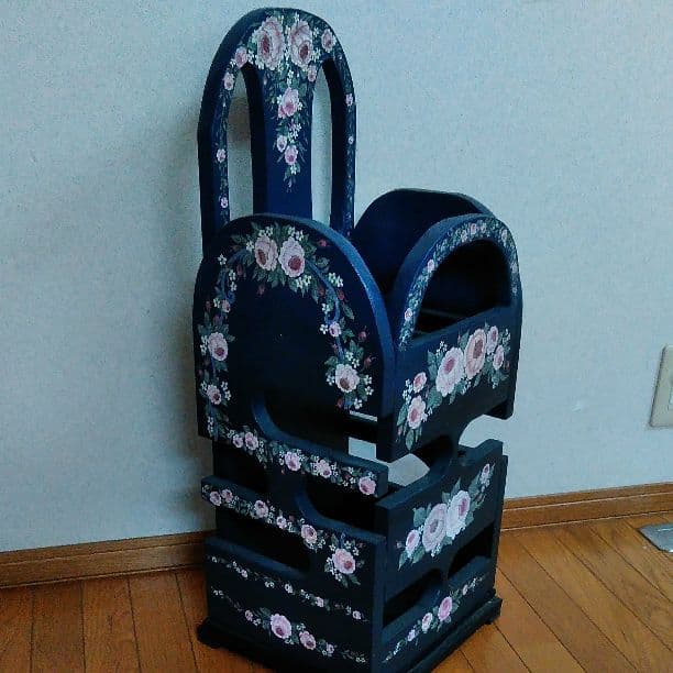 傘立て　ハンドメイド木製