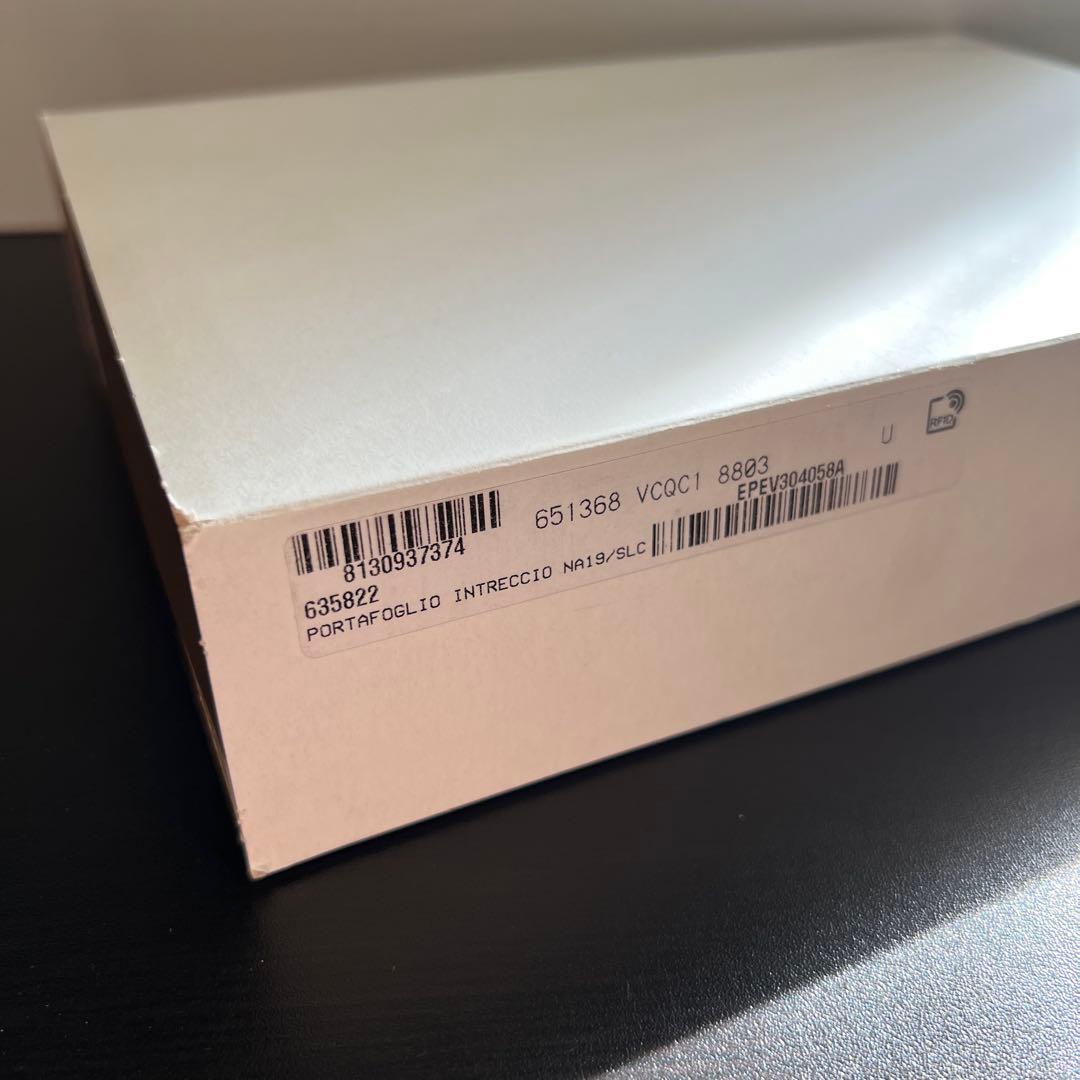 新品未使用 BOTTEGA VENETA カセット ジップアラウンドウォレット