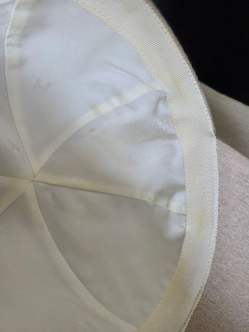 kei エルメス セレナ 58 カシミヤ レザー シルバー金具 キャップ