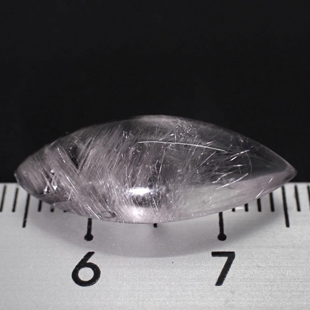 【ブラジル/バイーア産】プラチナルチルクォーツ(ブルッカイトインクォーツ)