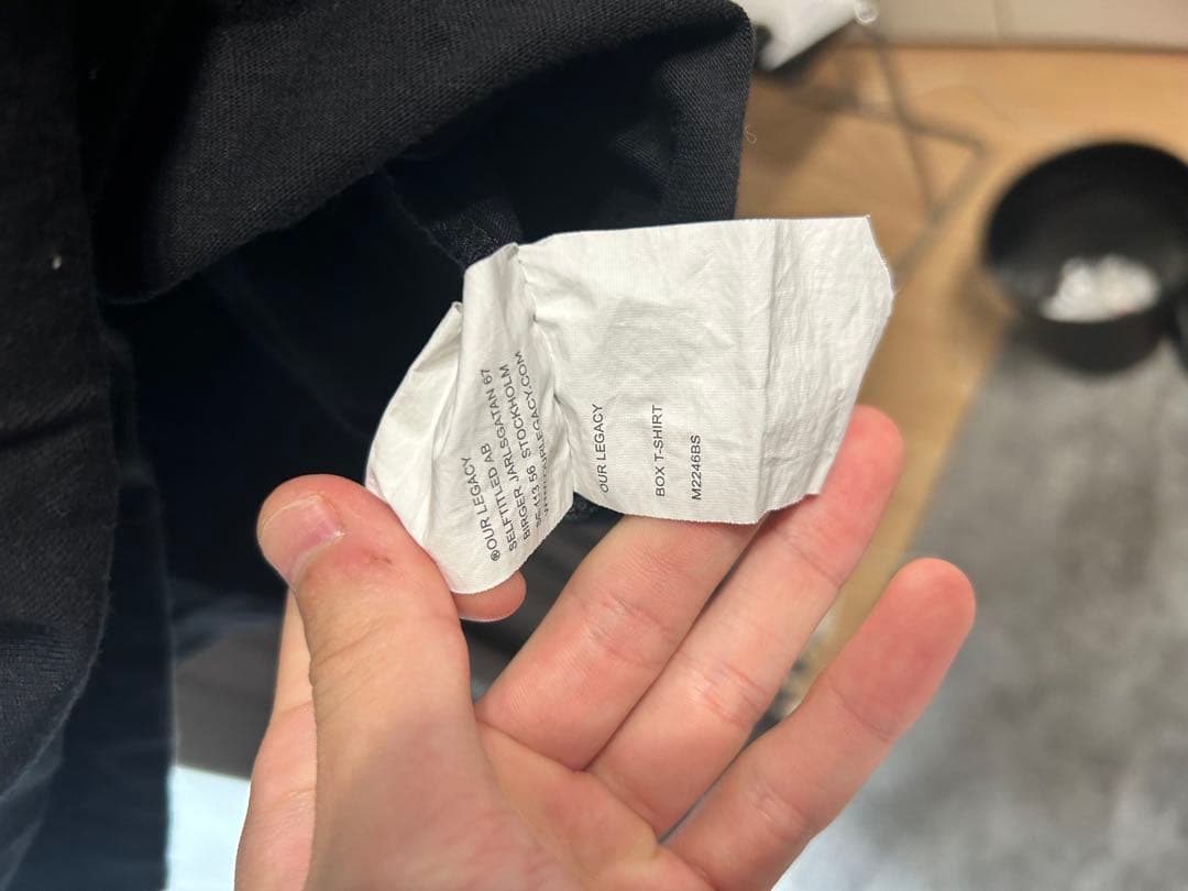 ourlegacy swinof pendulum Print Tシャツ 46