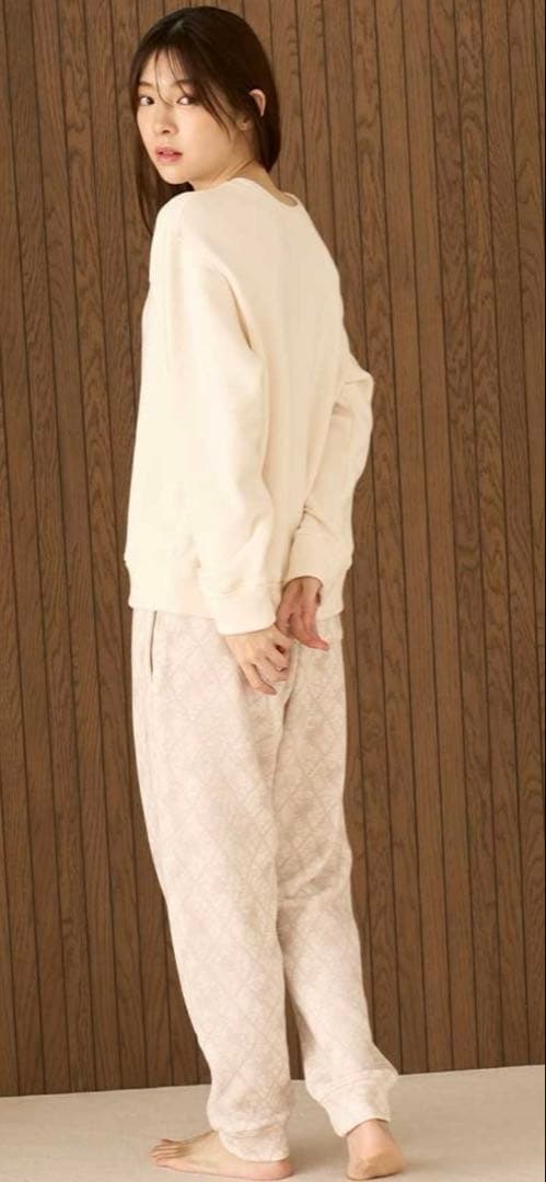 SNIDEL  ストレッチスウェットセットアップ　ピンク