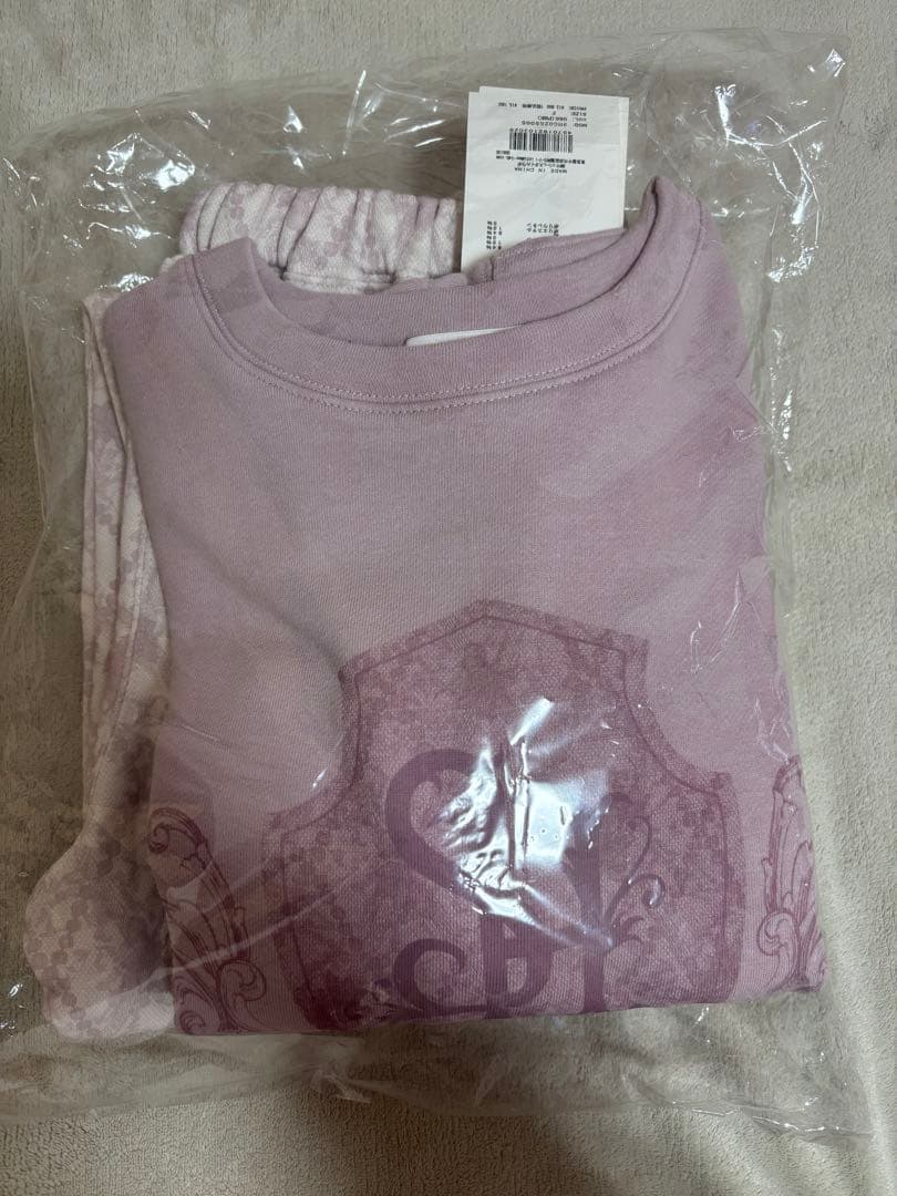 SNIDEL  ストレッチスウェットセットアップ　ピンク