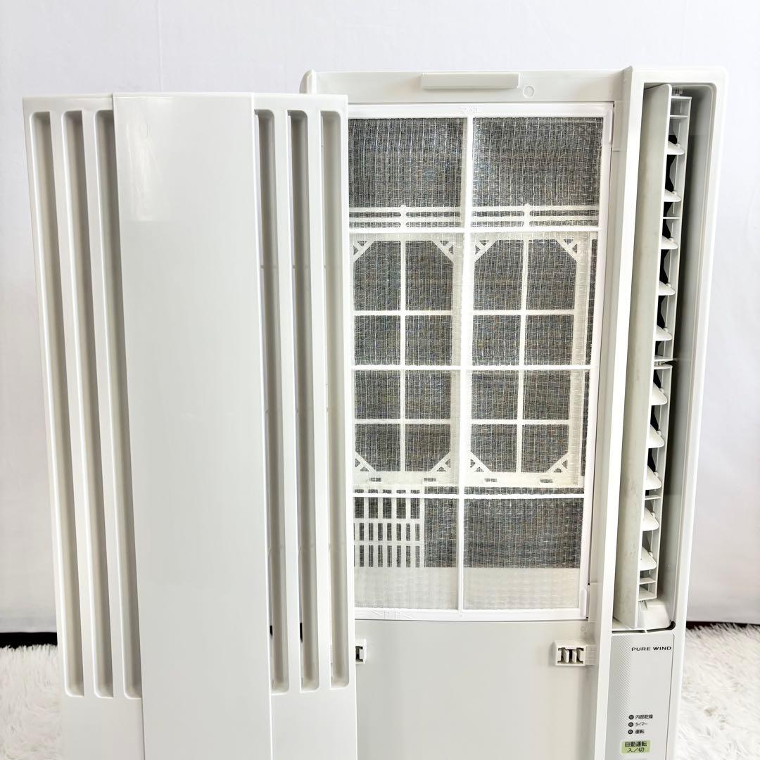 美品　24年製　コロナ CORONA ウインドエアコンCW-1624R 冷房専用