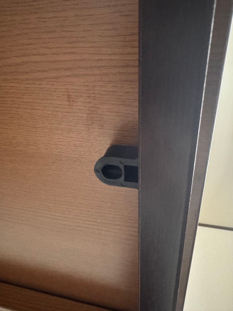 ダークブラウン座卓 木目