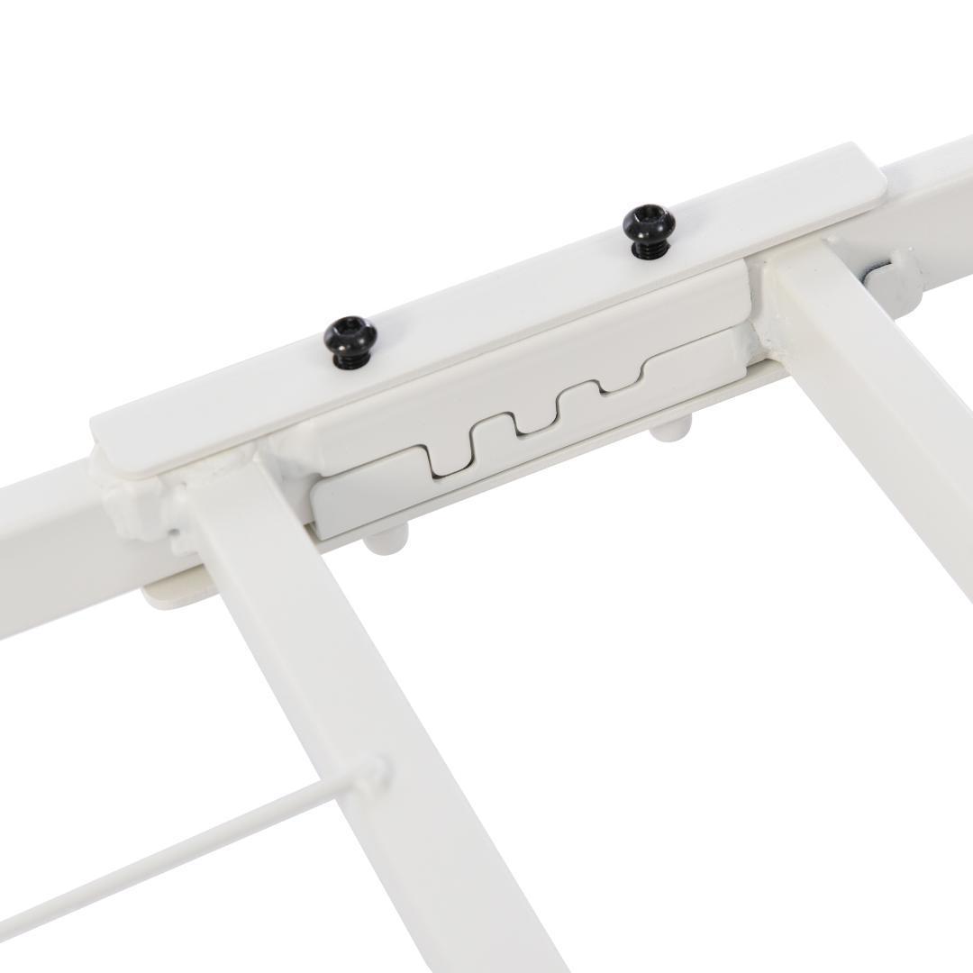 パイプベッド折りたたみベッドシングルベッド下収納シングルベッド耐荷重200kg