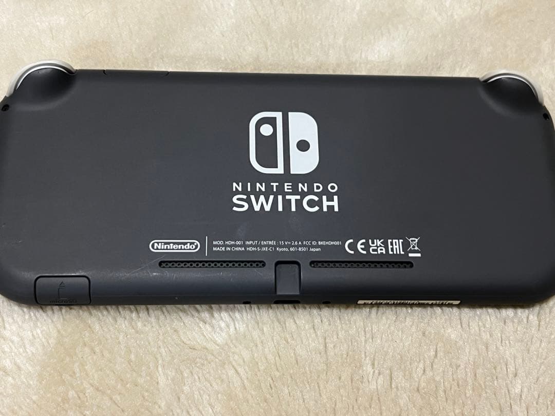 【動作確認済】Nintendo Switch Lite 本体 ブラック