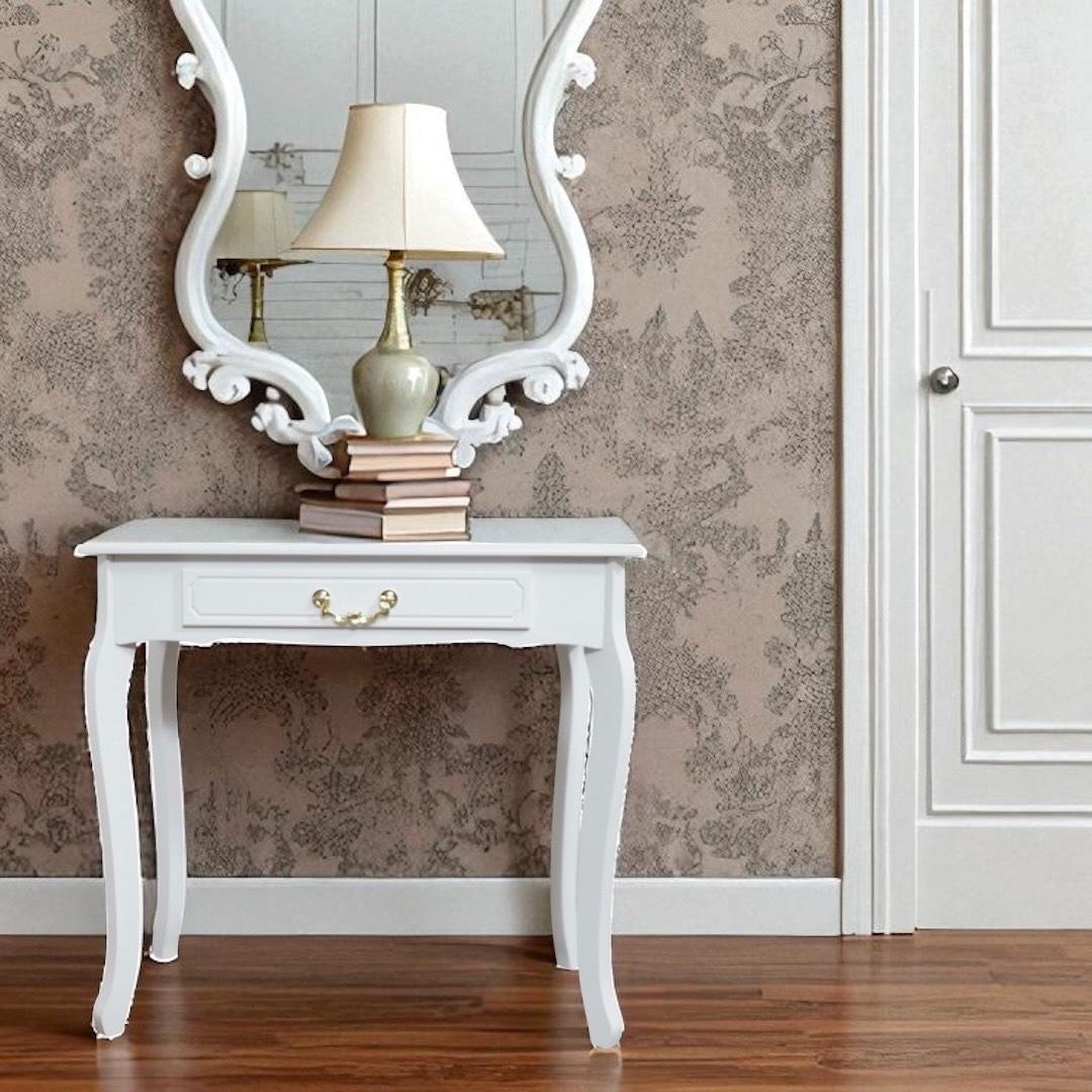 【新品】猫脚　アンティーク風デスク　姫系　アウトレット