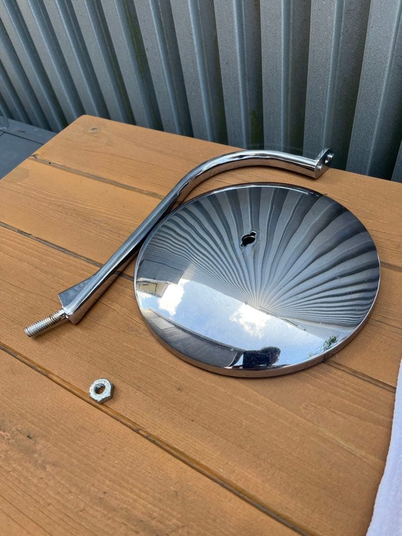 昭和レトロ アイアン 卓上鏡 化粧鏡 スタンドミラー 店舗用ミラー 店舗什器