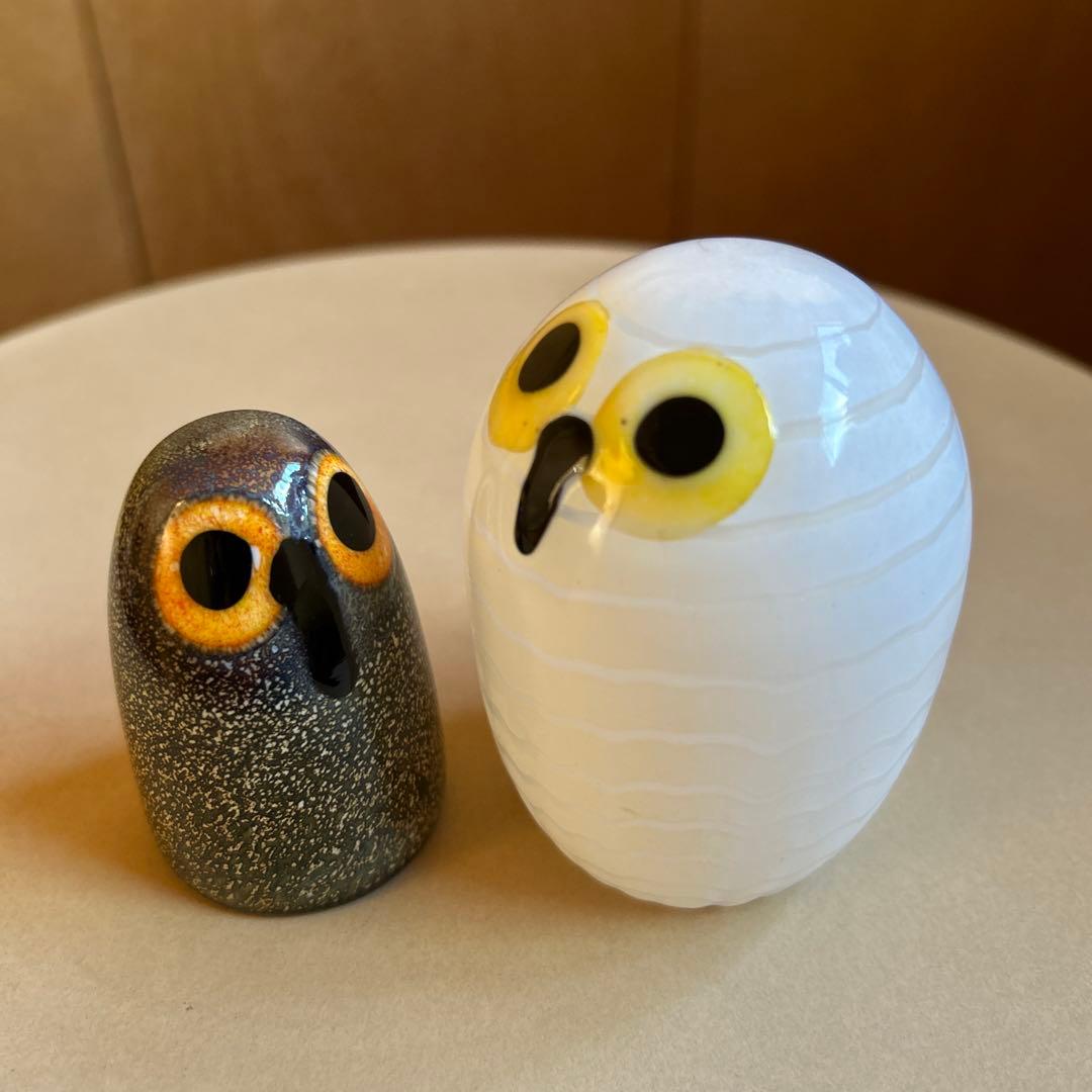 イッタラ バード　フクロウ　梟　オウル　2羽セット