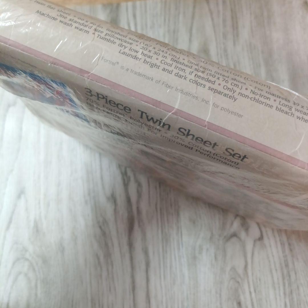 New Kids on the Block 1990 ツインサイズシーツ 未使用