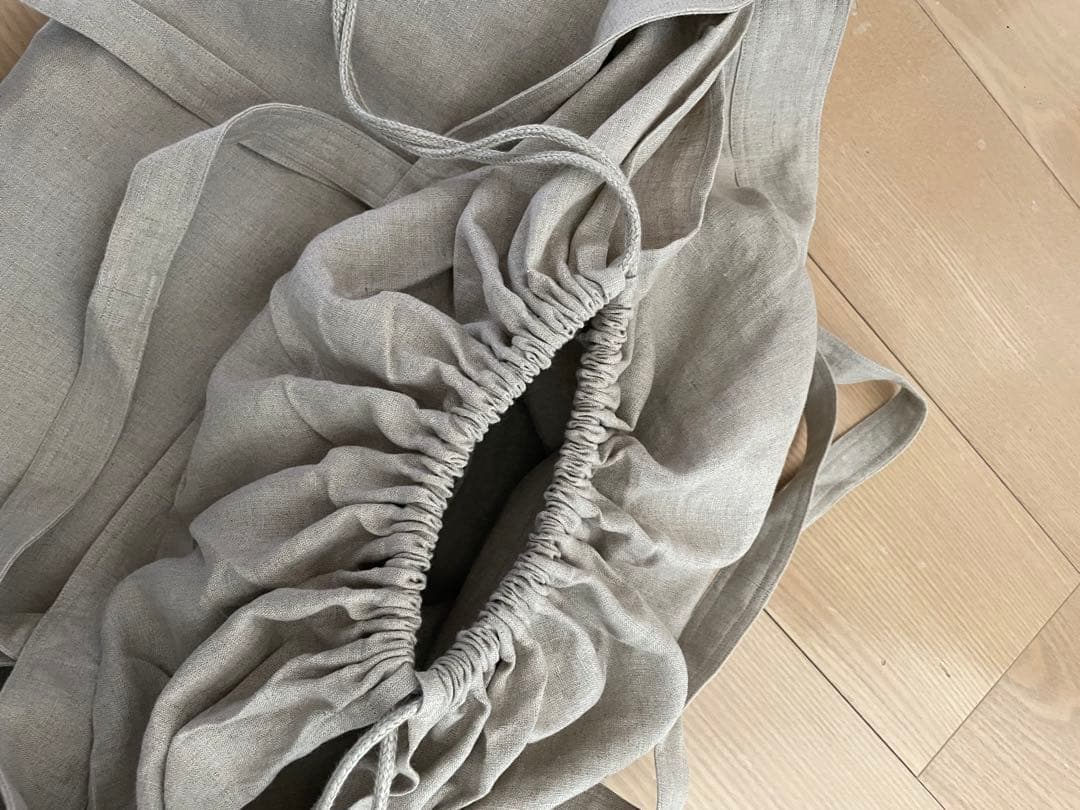 wafu リネンバスケットバッグ