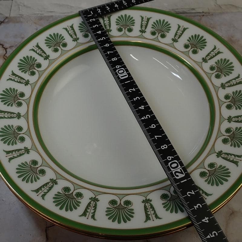 RU-6207　リチャードジノリ　パルメッテ　エメラルド　スーププレート4客