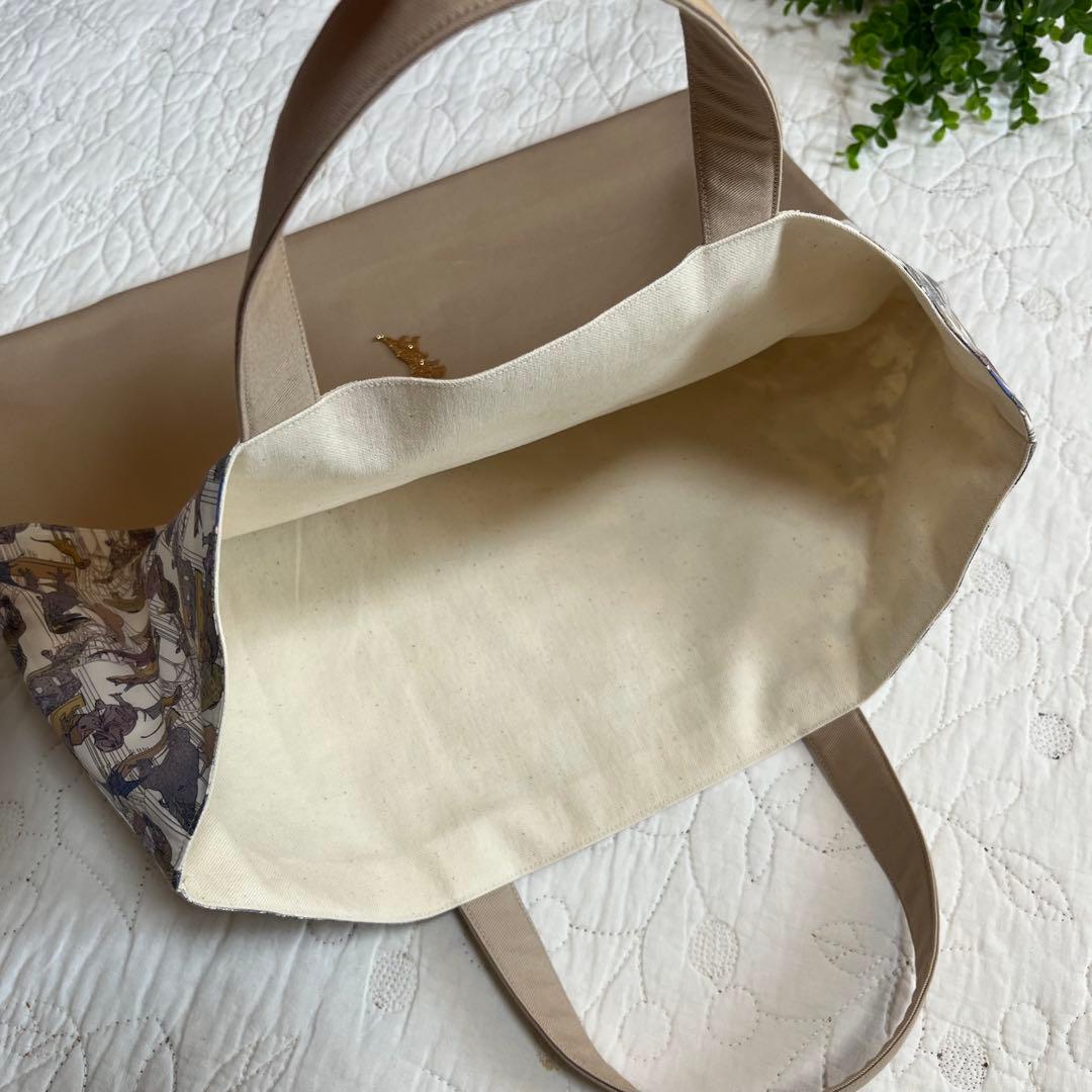 手提げ袋　体操服入れ　上靴袋　3点　リバティ　クラウスロアーズアンドダイナソーズ