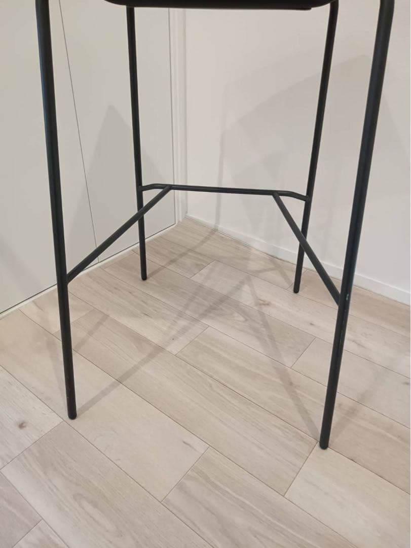 ②内田洋行/ウチダ ハイチェア ヘーゼル 背・座パッド付