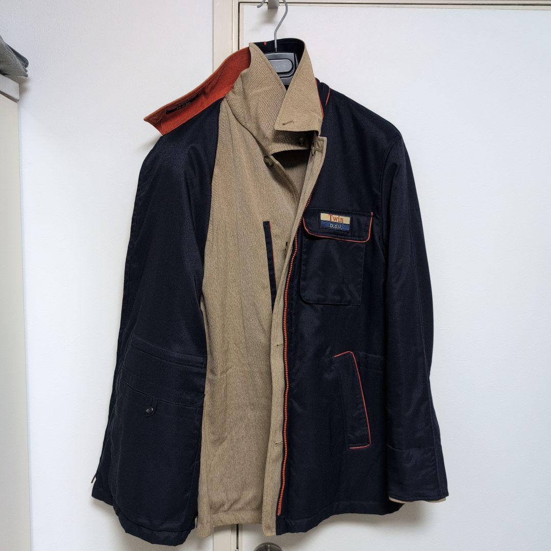 原田　エルメネジルドゼニア　リバーシブル　ハーフコート