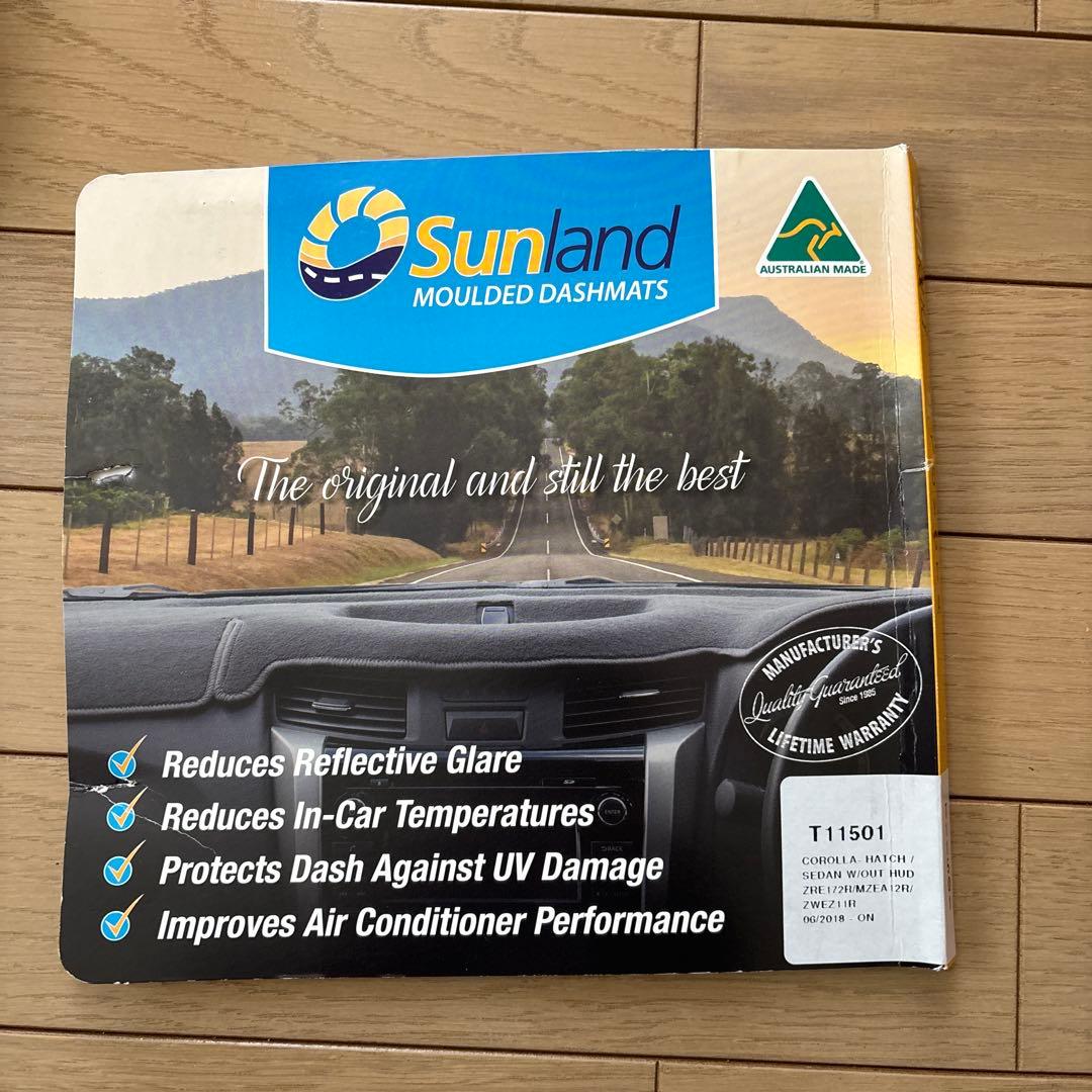 yamaサンランドSunland カローラツーリング　ダッシュボードマット