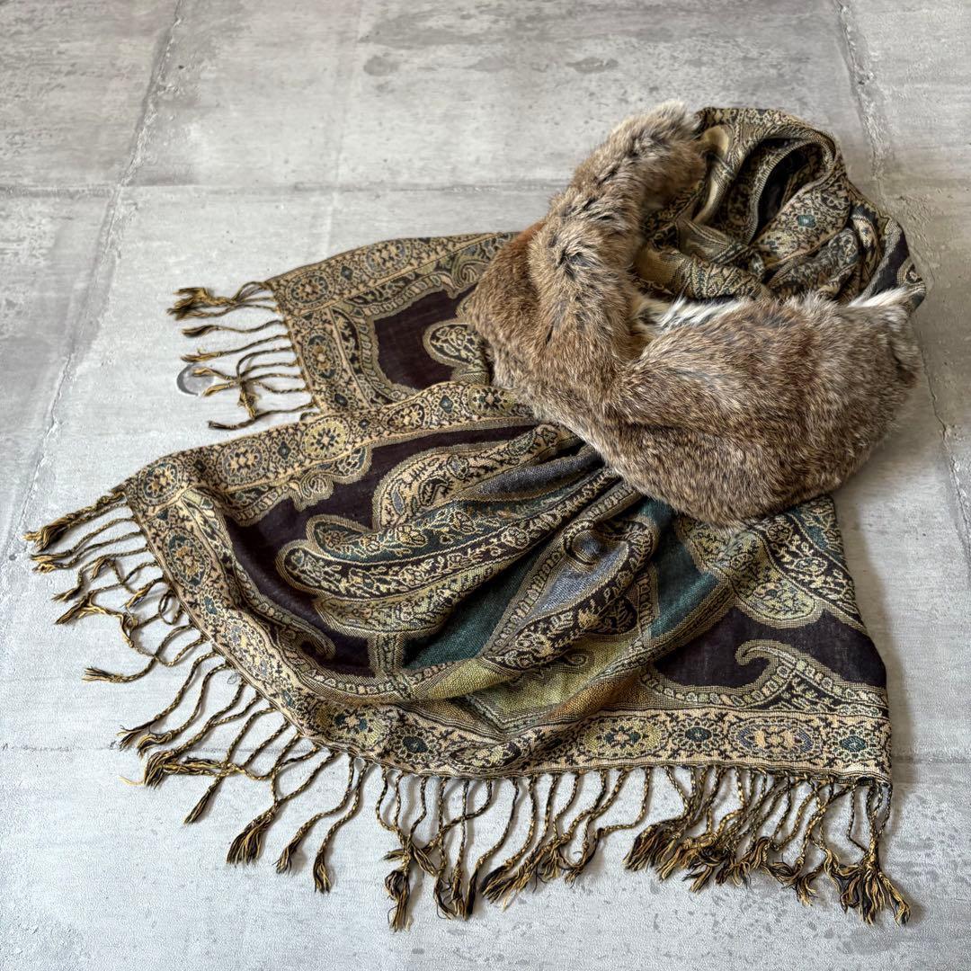 小物 00s archive goa rabbit far stall paisley