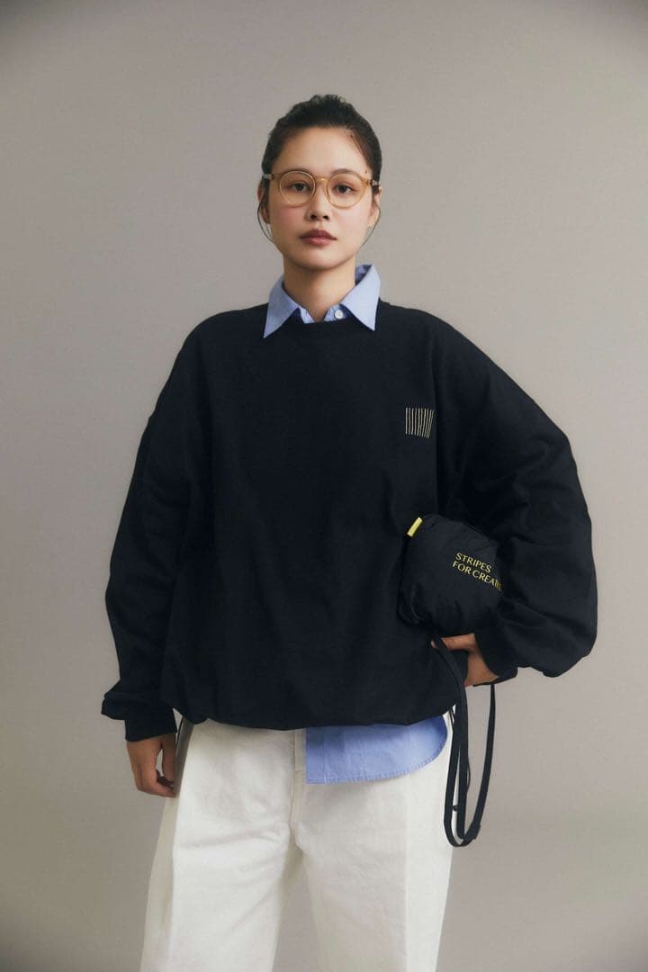 新品未使用 YGM×SFC SUPER BIG L/S TEE 黒 XXL