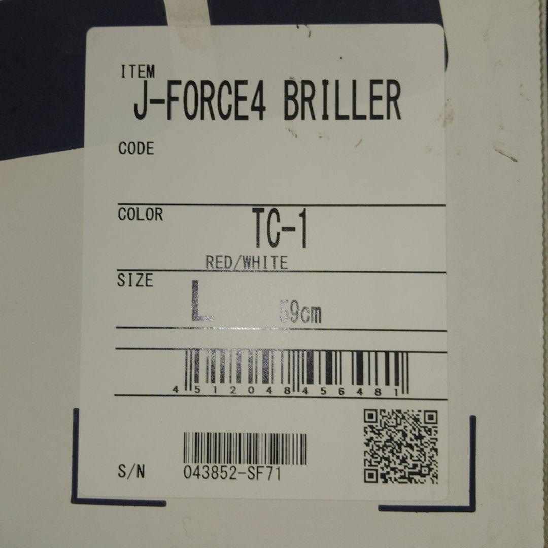 SHOEI　J-force4　ブリエ　赤×白　Lサイズ　目立つ傷無し！