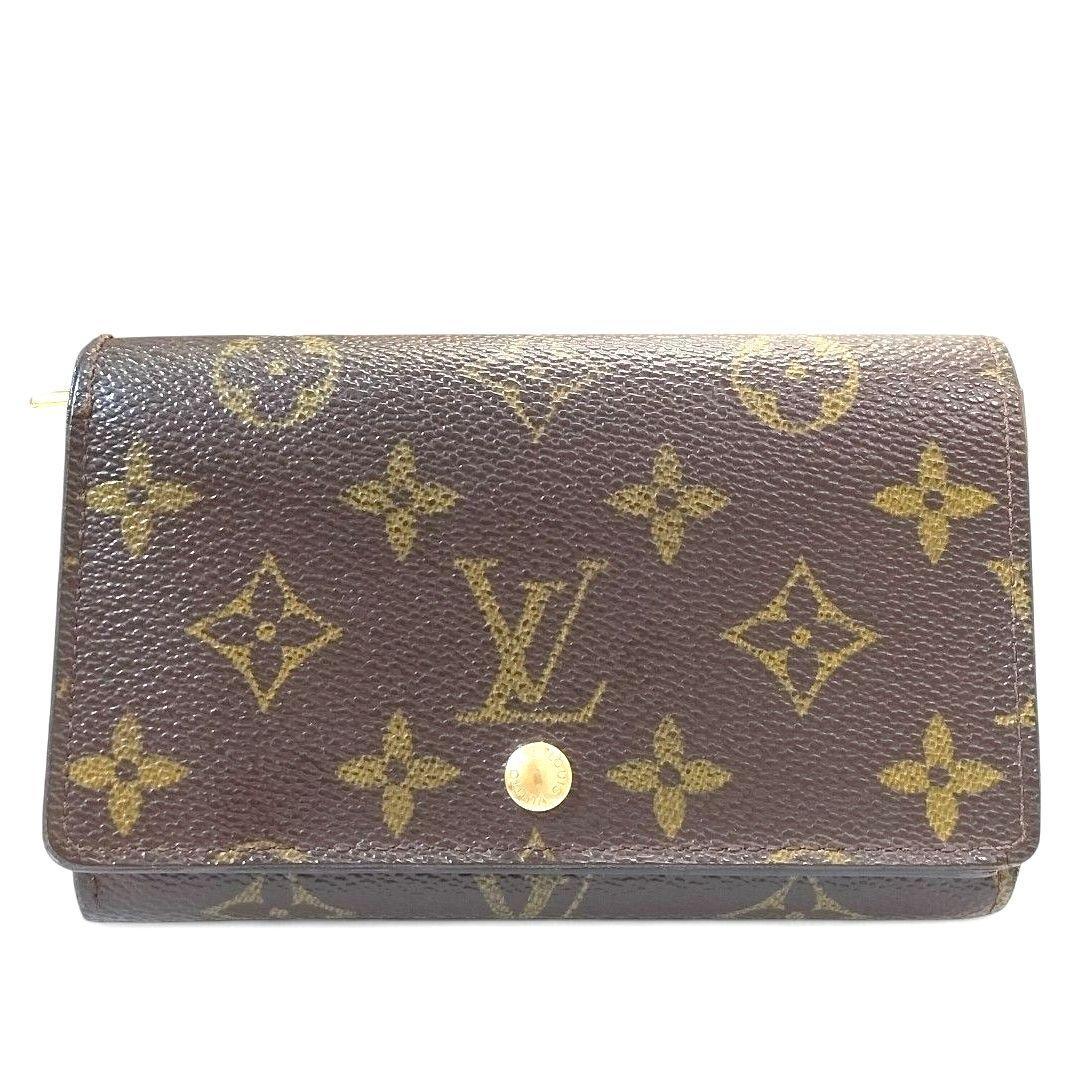 モノグラム ポルトモネ ビエ トレゾール ルイヴィトン 二つ折り財布