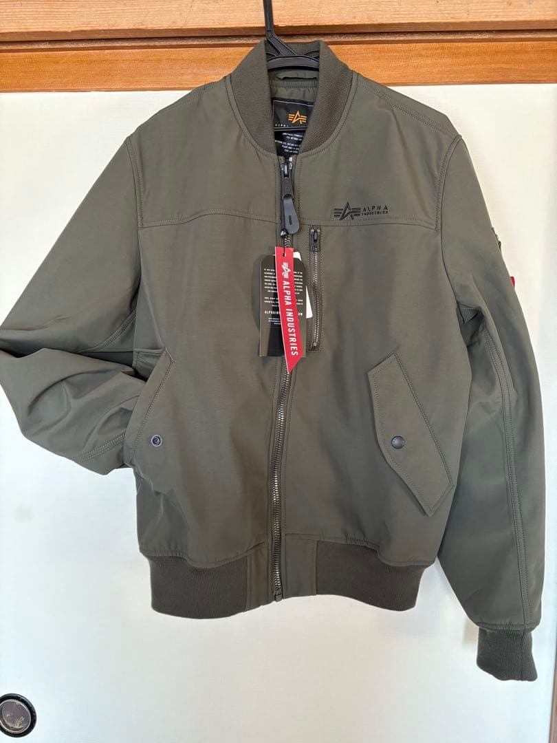 半額！新品未使用　ALPHA MA-1 フライトジャケット M グレー