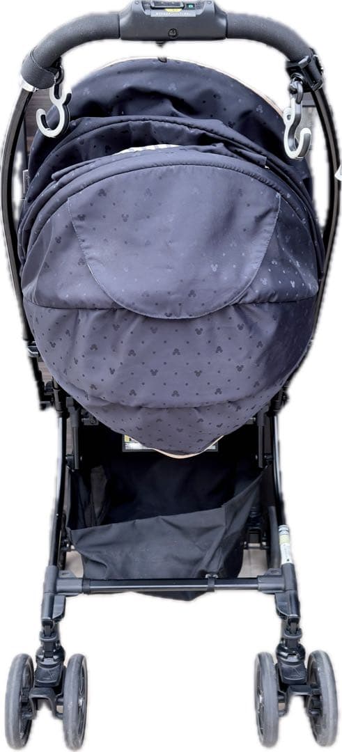 良品　Combi メチャカルハンディオート4キャスミッキーモデル　ネイビー