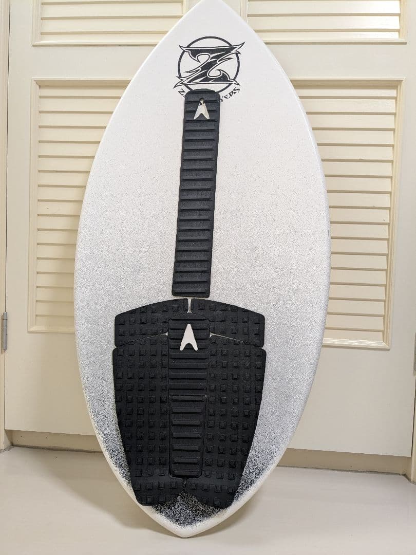 ザップ　スキムボード　サーフィン　デッキパッド　ホワイト