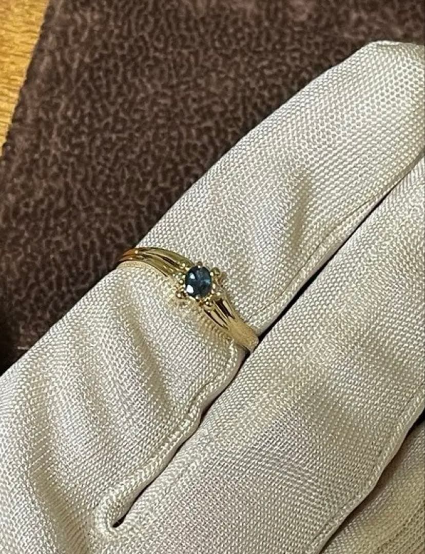 k18 刻印あり　リング 11.5号イエローゴールド