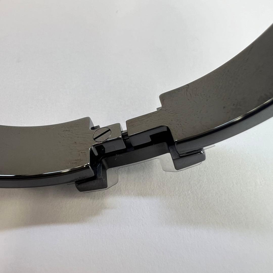 新品未使用　HERMES エルメス　クリックHHソーブラックブレスレットT6 黒