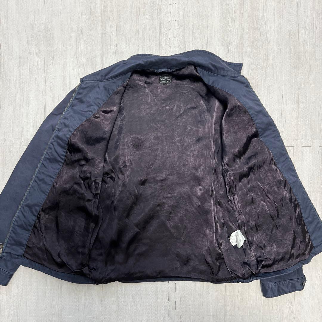 さ*か様 【Schott】ジャケット L ドクロ ヘビ 蜘蛛の巣 スカジャン ス