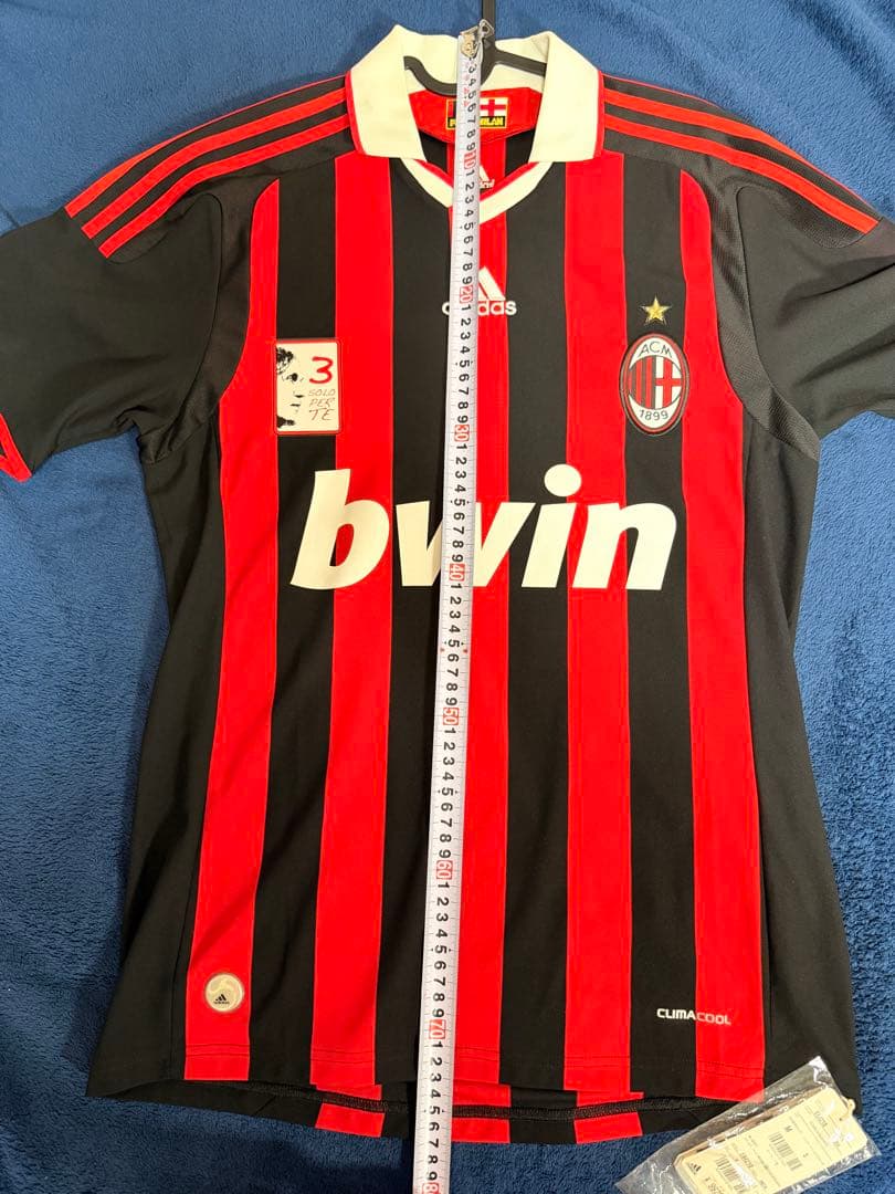 【新品/正規品】ACミラン マルディーニ　引退　ラストユニフォーム Mサイズ