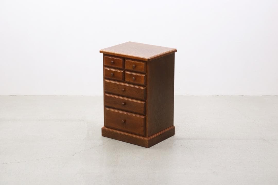 三越 ブルージュ オーク材 チェスト 引き出し 箪笥 収納 クラシカル