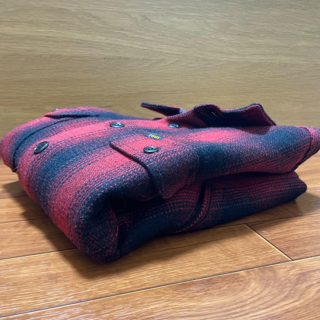 TROPHYCLOTHINGトロフィークロージング オンブレチェック ウール M