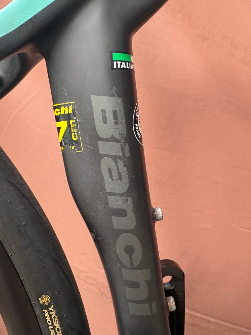 自転車本体 bianchi oltre xr3 disc 47size slam rival