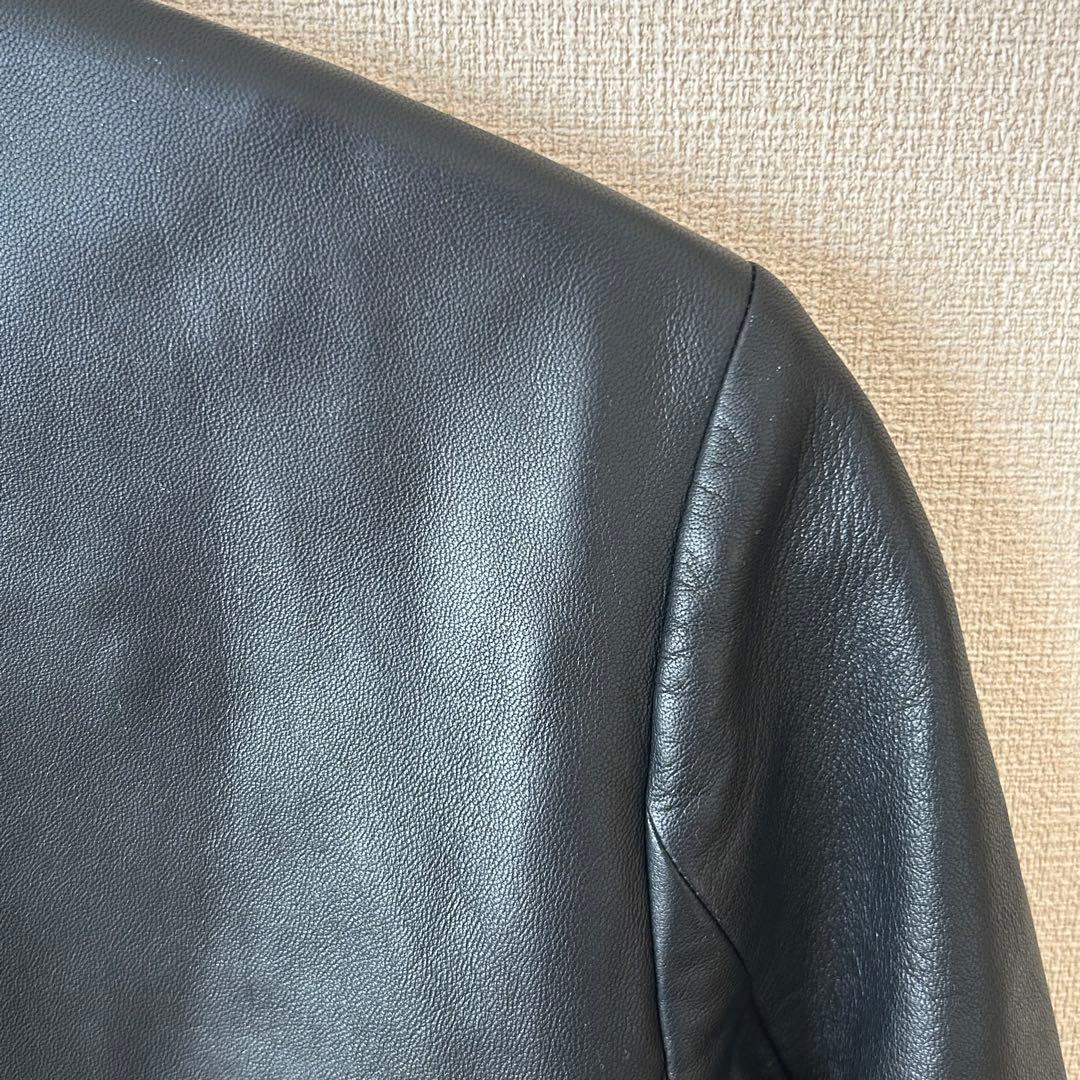 ウサギ様 Theory セオリー 羊革 ライダースジャケット S